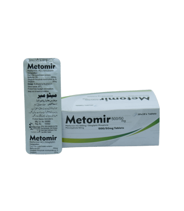 Metomir 500/50mg Tab - Image 4