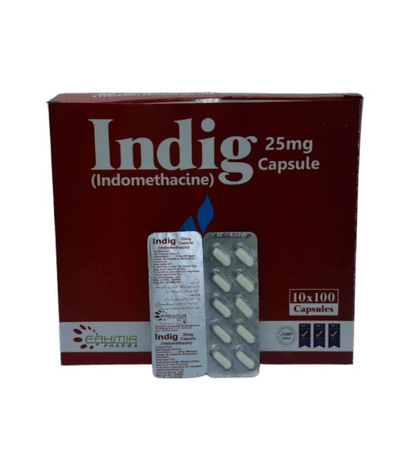 Indig 25mg Capsules