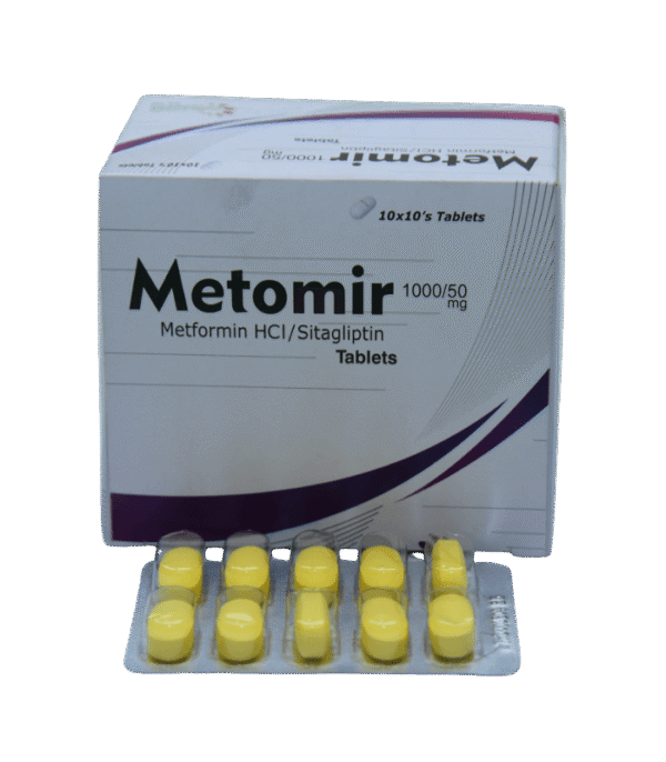 Metomir 1000/50mg Tab - Image 3