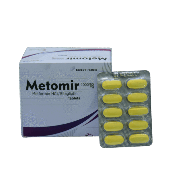 Metomir 1000/50mg Tab